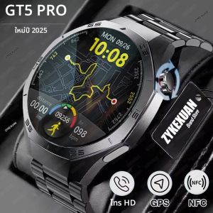 2025 สําหรับHuawei GT5 Proสมาร์ทนาฬิกาผู้ชายGPS Tracker Heart RateบลูทูธNFCกันน้ํากีฬากลางแจ้งฟิตเนสSmartwatch