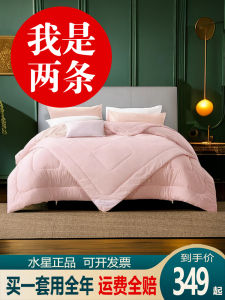 Mercury Home Textiles Air Conditioner Quilt Four Seasons Universal Core Mother-and-Child Quilt Winter Dormitory Wedding Celebration Gift