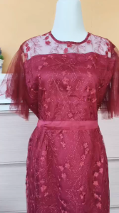 GnC Dress pesta satin Cinderella Pr11 natalan kondangan mewah