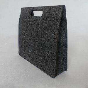 Large Capacity Felt Handbag Simple Briefcase Laptop Bag for Men And Women Going to Work Document Bag Outing Commuting