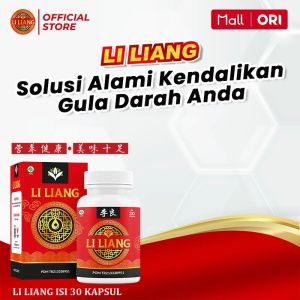 LI LIANG - Obat Diabetes & Gula Darah isi 30 kapsul