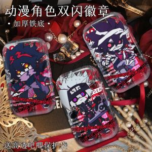 Đồ Chơi Phim Hoạt Hình Anmi Xue Gai Le Jie Luo Ba Ji Quà Tặng Nhân Vật Trò Chơi Thẻ Game Tabletop Anime Collectible Iron Badge