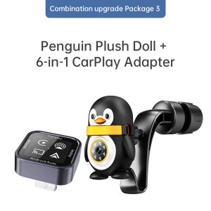 Phone Planet | 【Brand】6-In-1 Smart Box Car Play Rear Cabin Monitoring Camera Pet/Kids Care Monitor Auto CarPlay Adapter Support Netflix YouTue