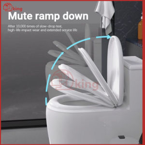 toilet seat cover with Slow Close U/V/O Type Standard toilet bowl cover toilet seat cover bowl cover toilet lid cover