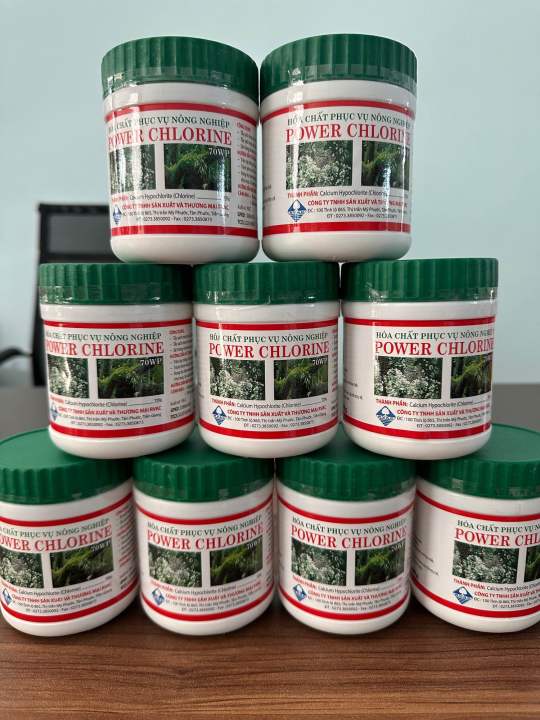 Chất Tẩy Rong Rêu Power Chlorine (hủ 300g), rong bám trên cây, mặt ...