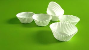 Diva Paper Cake Case Hitam Putih 55 cm [100 pcs]/Paper cup nastar Black & White /cup case nastar