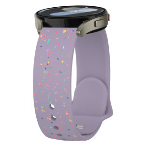 20mm Silicone Band For Samsung Galaxy Watch 7 6 5 4 40mm 44mm/Watch 4 6 Classic/Active 2/5Pro 45mm/Watch 3 41mm Colorful Strap