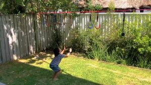 TMALLเด็กกลางแจ้งปีนเขา 7 ชิ้น ชุดกีฬาปีนเขารวมสำหรับเด็กฝึกทรงตัวNinja Warrior Line Obstacle Course Kit Slackline Hanging Obstacle Training Equipment for Backyard Outdoors