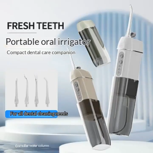 【SG Local Stock】Portable Water Flossers Electric Oral Irrigator Rechargeable Dental Water Jet Teeth Cleaner