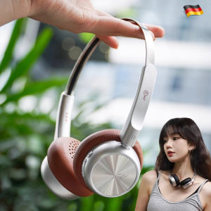 Retro Style Wireless Bluetooth Noise Reduction Headset for Men And Women High Aesthetic Value Comfortable over Ear Gaming Esports Headphones
