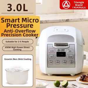 [China Plug Without Adapter] Triangle | Smart Multi-Function Small Rice Cooker 3L