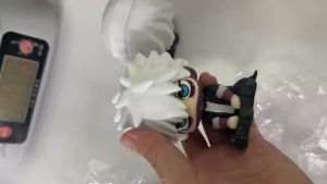 New My Hero Academia (MHA): Dabi & Shigaraki Tomura Q Version Sitting PVC Figurine | Collectible Toy Model