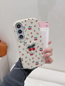 Samsung S25 Ultra Phone Case New Cute S25 Edge Protective Cover S24+ Anti-Fall S23+ Is S22U Lovely Korean Style Soft Silicone Note20 Full Cover 10