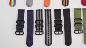 18mm 20mm 22mm 24mm Nylon Fabric Watch Bands Sport Strap For Samsung Galaxy Watch 3 Band Bands Amazfit GTR GTS Huawei GT2