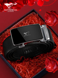 SEPTWOLVES | Mens Genuine Leather Belt Valentine Gift