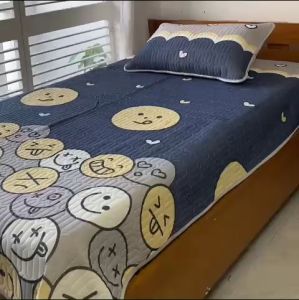 Chiếu Điều Hòa Mủ Cao Su Non ADU79 Bedding Họa Tiết 3D Mát Lạnh Chuẩn Hàng lᴏại 1