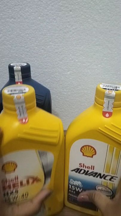 *Shell Advance AX7 MATIC/SCOOTER 10W-30 (0.8L)* Oli Mesin Motor Matic-Original