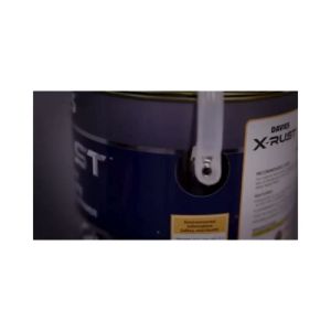 DAVIES X-RUST Anti-Corrosive Single Component Metal Primer Paint - Gray 16L