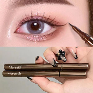 Waterproof Sweatproof Brown Eyeliner Pen Long-lasting Under-eye Makeup for Beginners Professional Makeup Artists