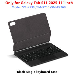TouchPadMagic Keyboard Case For Samsung Galaxy Tab S11 11 inch 2025 SM-X730 SM-X736B Tablet Smart Cover for Galaxy Tab S11 Funda