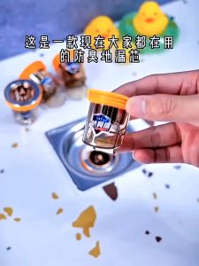 Magnetic Floor Drain Core Universal Bathroom Sink Insect and Odor Resistant Inner Core Floor Drain Core Sealing Cap