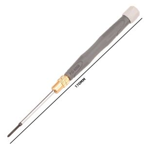 JUSTINLAU 1PC 2mm Precision Mini Slotted Cros Thin Screwdriver Watch Phone Tablet Computer Repair Screwdriver Manual Repair Tool