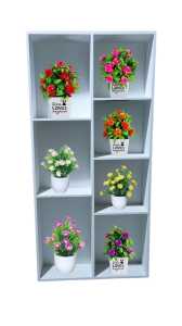 rak serbaguna 7 susun jumbo - tinggi 120cm (variasi warna full)