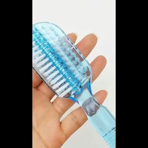 ⚑1 Pcs Nail Cleaning Brushes Manicure Pedicure Soft Hair Remove Dust Powder Hand Scrubbing Clean Brush For Nail Care Makeup