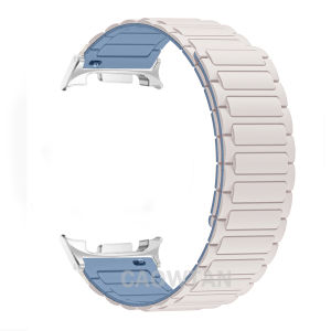 Magnetic Loop Strap For Samsung Galaxy Watch 8 9 40 44mm Classic 46mm Sports Silicone WatchBand For Galaxy Watch Ultra Bracelet