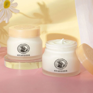 Anti Aging Sheep Oil Moisturizer 90g Hydration Face Cream Non Greasy Refreshing Brightening Skin Care