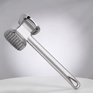 Aluminum Alloy Meat Tenderizer Hammer - Double-Sided Steak Pounder Creative Kitchen Tool