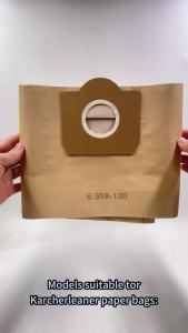 Vacuum Cleaner Dust Bags For Karcher WD3 WD3200 WD3300 WD3.500P MV3 WV3 A2204 SE4001 SE4002 6.959-130 Vacuum Accessories Parts