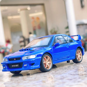 1:32 Subaru Impreza Alloy Car Model Boy Metal Toy Car Model Collection JDM Sports Car Ornaments