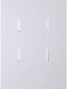 4/12Pairs No Drilling Required Hanging Picture Strip Double-sided Removable Wall Hooks for Frames Artworks Waterproof Adhesive