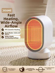 Douhe | Quiet Energy-saving Portable Desktop Heater Cold and Warm Dual Use