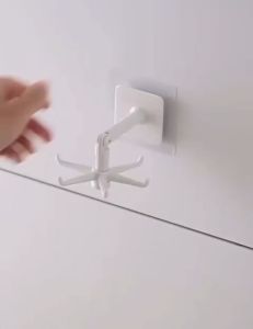 Gantungan Tempel 6 Kait Putar 360 Derajat Serbaguna