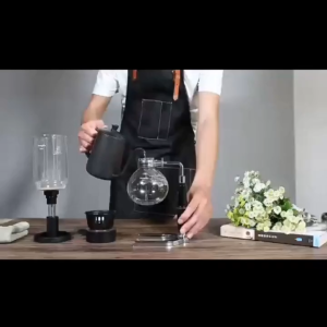 Japanese Style Siphon Coffee Maker Tea Siphon Pot Vacuum Coffeemaker Glass Type Coffee Machine Filte Mugs