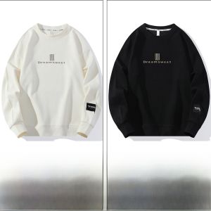 ROMON | Loose Fit Round Neck Long Sleeve Mens Sweatshirt Casual Fashion Urban Style Spring Autumn New Arrival Printed T-shirt