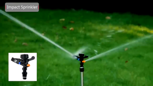 sprinkler impac impluse double nozzle 1/2 inc  2arah irigasi pertanian