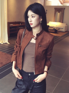 DANTING | Elegant Fashionable Brown Jacket