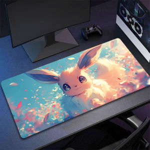 Potdemiel | Anime Pad Mouse P-Pikachu Anime New HD Print Computer Gamer Locking Edge Mousepad XXL Keyboard PC Mice Mats Pad For Csgo