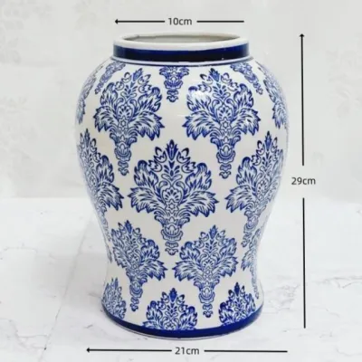 SHUQUE | Vintage Rustic Ceramic Vase for Decor