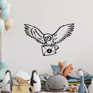 ภาพตกแต่งผนังลายการ์ตูนสำหรับห้องเด็ก วิทยาลัยแม่มมี่ แฮร์รี่ ภาพวาดติดผนังเรียบๆ ป้องกันการเฉื่อยชา