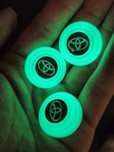 1/4Pcs Luminous Silicone Car Door Shock Absorber Shockproof Soundproof Cushion Gasket Anti-collision Buffer Modified Mute Silent Pad Shock-Absorbing Mat for Honda BRV CRV City Jazz Freed Brio Odyssey