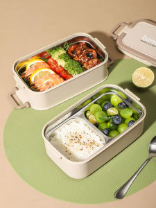Lunch Box Office Worker Student Only 316 Stainless Steel Thermal Lunch Box Portable Bento Box Adult Large Capacity Division