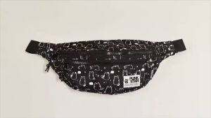 PUNKSTAR Water Resistant lightweight Crossbody Bag gifts Sling Chest Waist Bag Travel Hiking for Women Men Kids Cute Cats