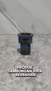 FAUCET SOCKET AW 3/4 x 1/2 INCH GREST PVC SOK DRAT DALAM 3/4 x 1/2 DIM SAMBUNGAN FITTING PIPA PVC PRALON