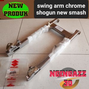 SWING ARM SHOGUN NEW 110R 125R SMASH NEW TITAN ARASHI pnp tornado warna chrome lengkap
