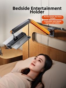 Xuenair | 360 Rotating Foldable Bedside Tablet and Phone Mount Adjustable Magnetic Multifunction