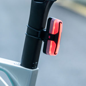 ROCKBROS Bicycle Taillight Smart Sensing Waterproof Cycling Rear Light Lightweight Type-C Charging Aerodynamic Design MTB Road Bike Light Lamp